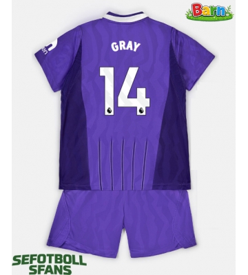 Tottenham Hotspur Archie Gray #14 Tredjeställ Barn 2026-27 Kortärmad (+ Korta byxor)